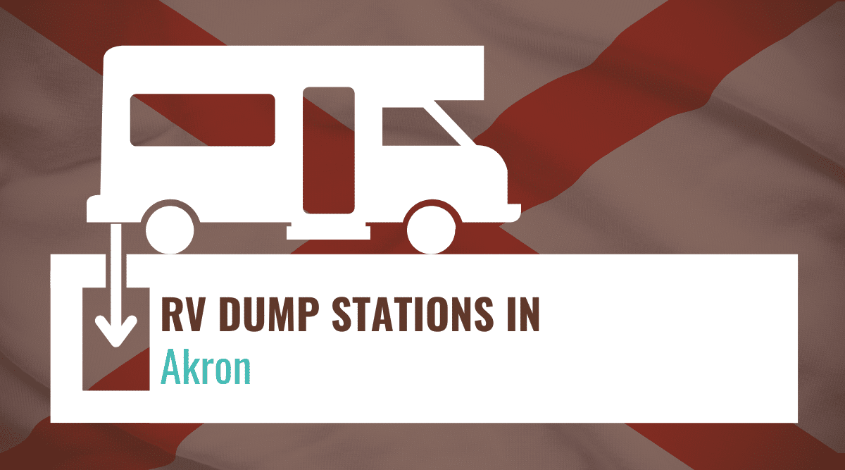 RV dump stations in Akron