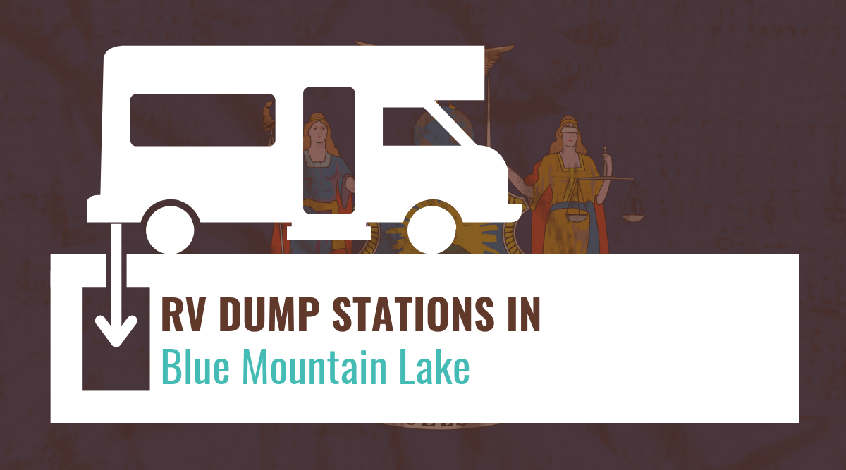 RV dump stations in Blue Mountain Lake