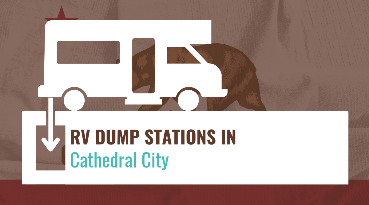 RV dump stations in Cathedral City