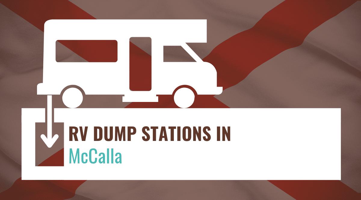 RV dump stations in McCalla