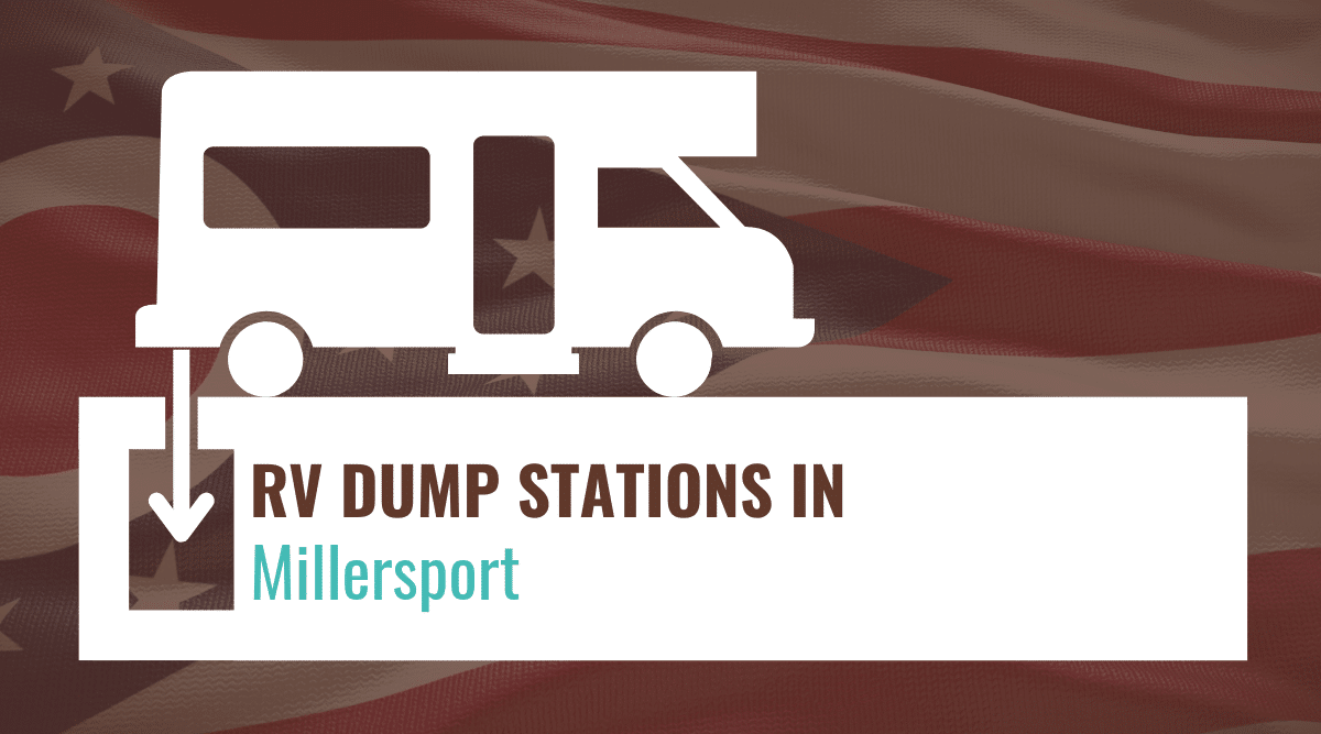 RV dump stations in Millersport