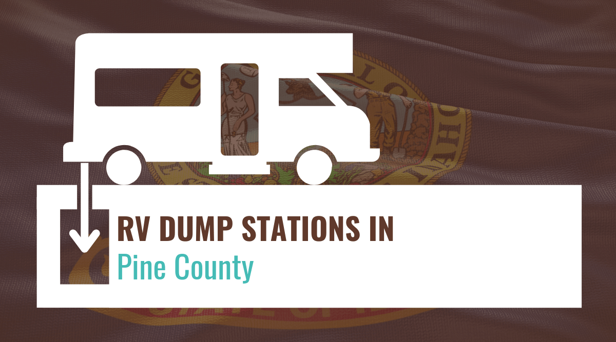 RV dump stations in Pine County