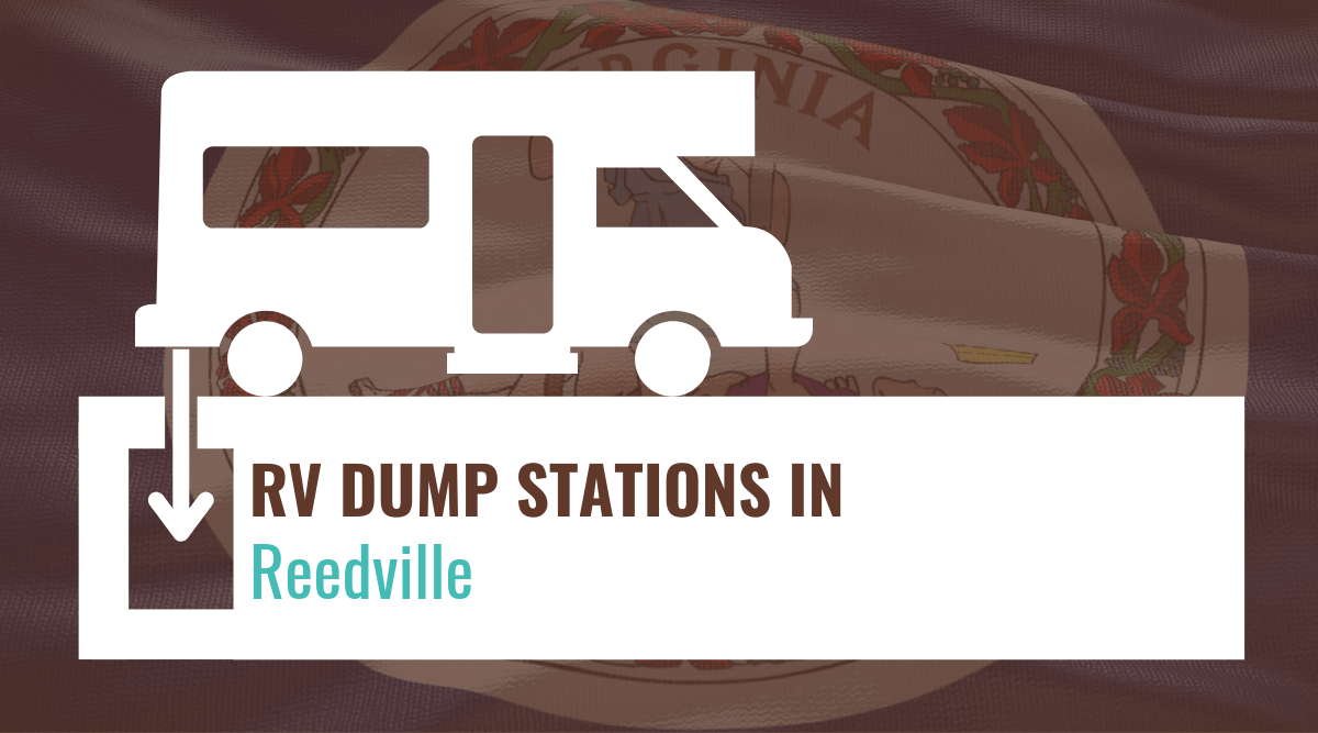 RV dump stations in Reedville