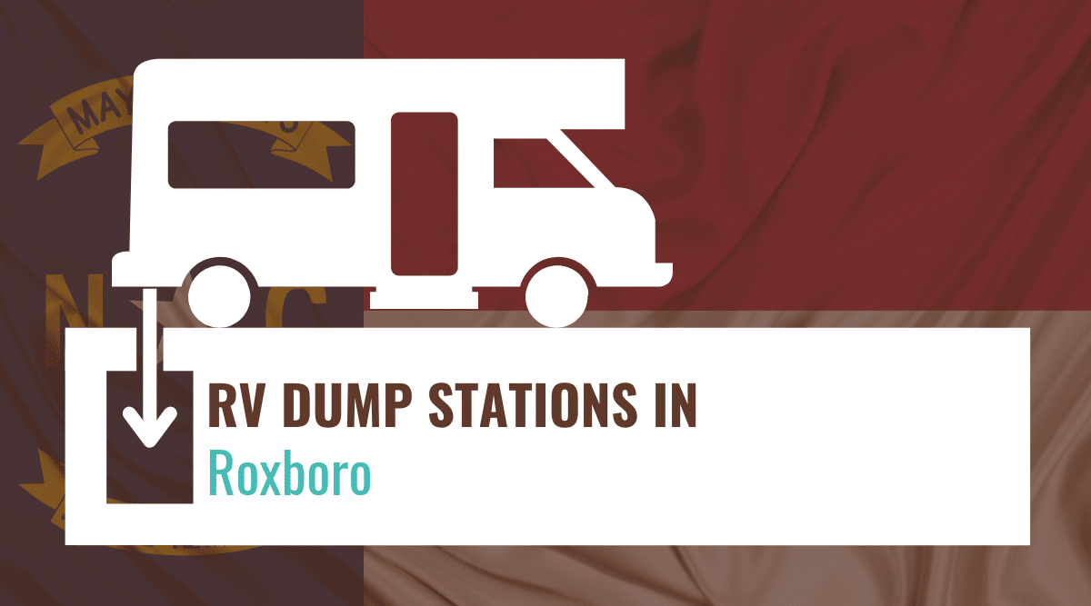 RV dump stations in Roxboro