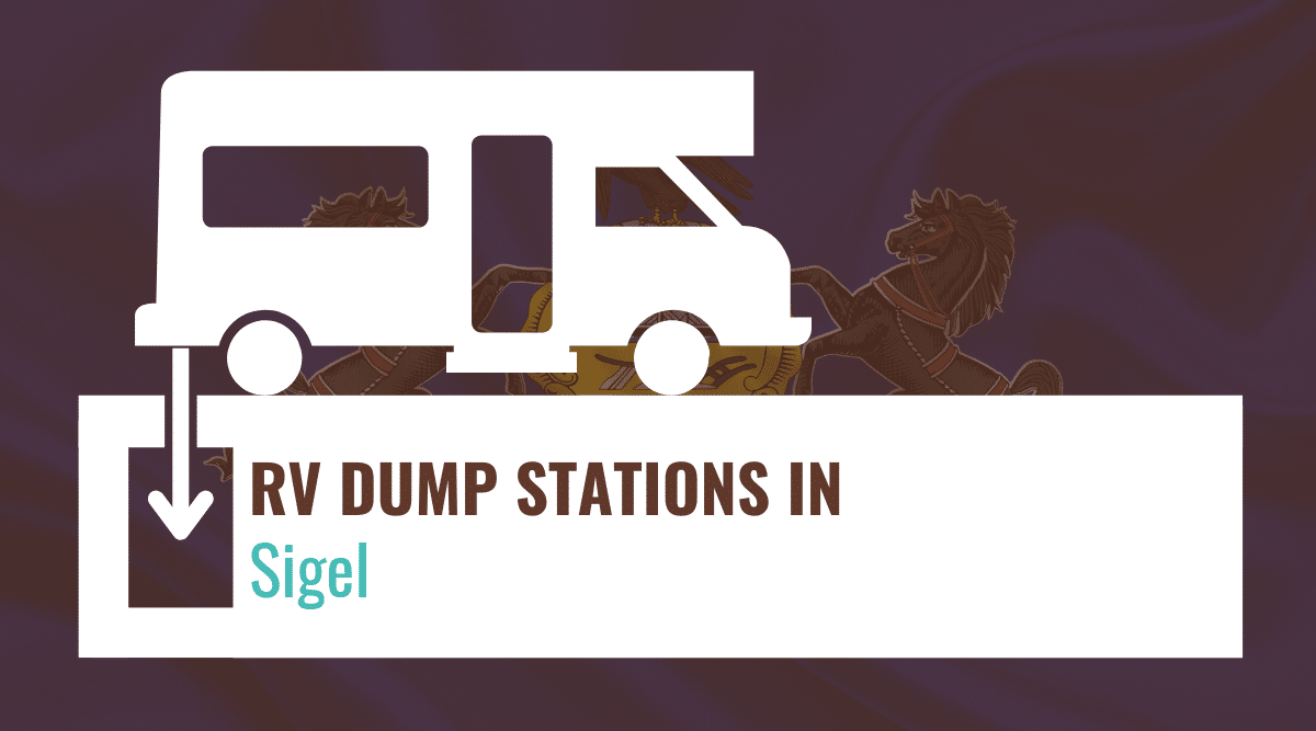 RV dump stations in Sigel