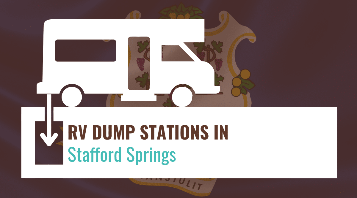 RV dump stations in Stafford Springs