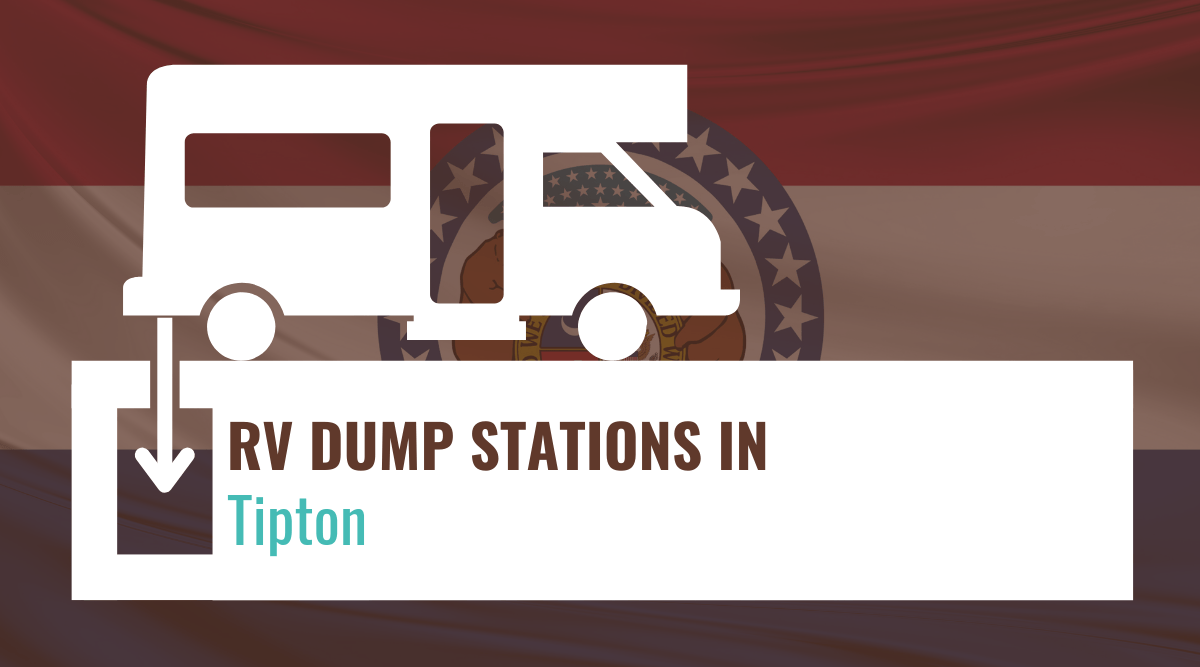 RV dump stations in Tipton