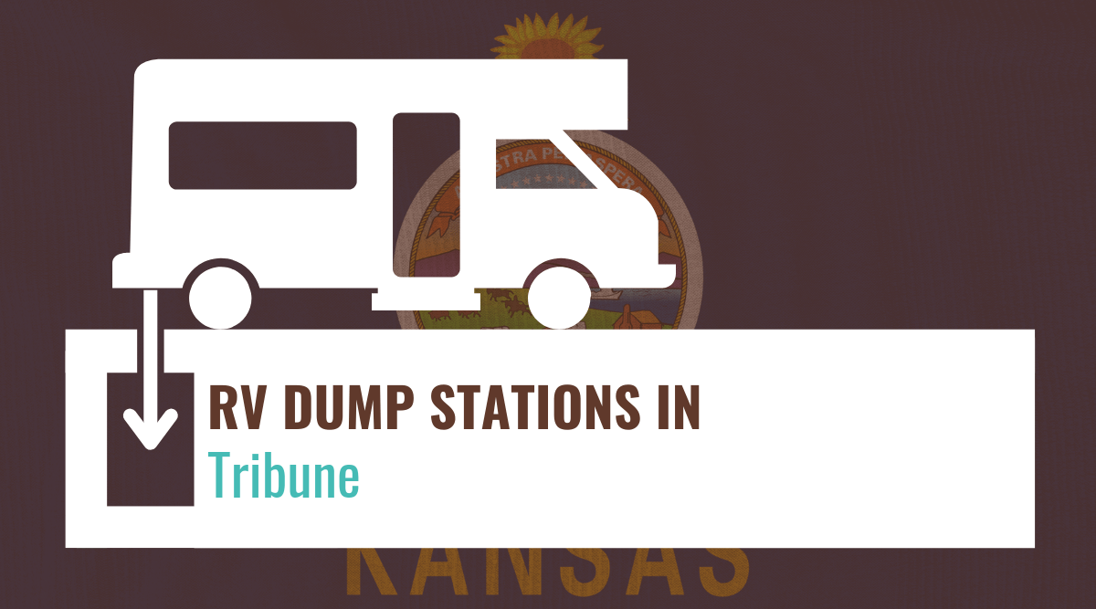RV dump stations in Tribune