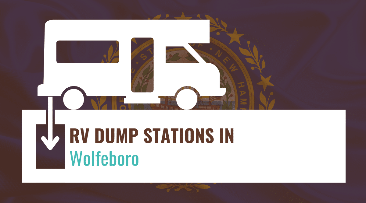 RV dump stations in Wolfeboro