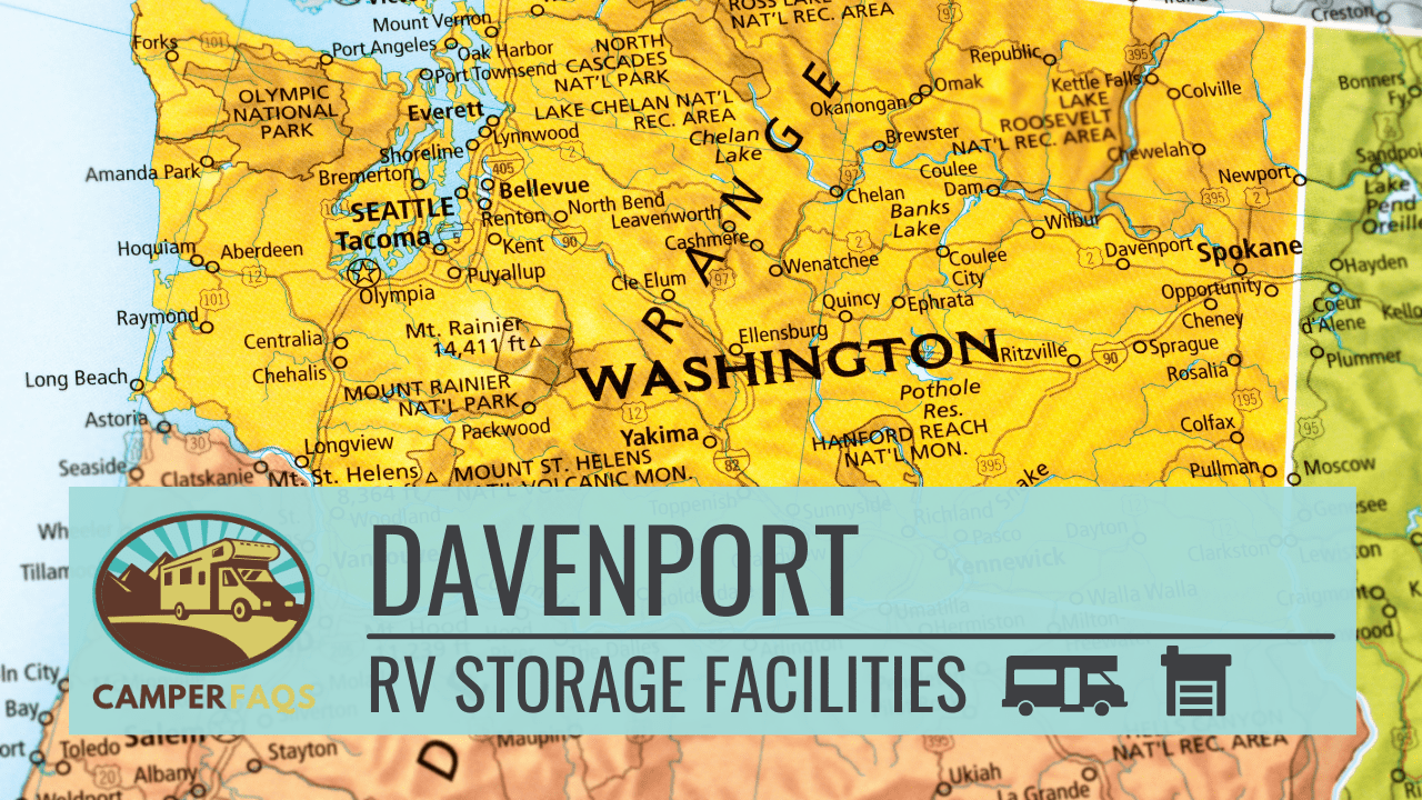 RV storage in Davenport, Washington