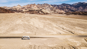 An RV in Death Valley National Park