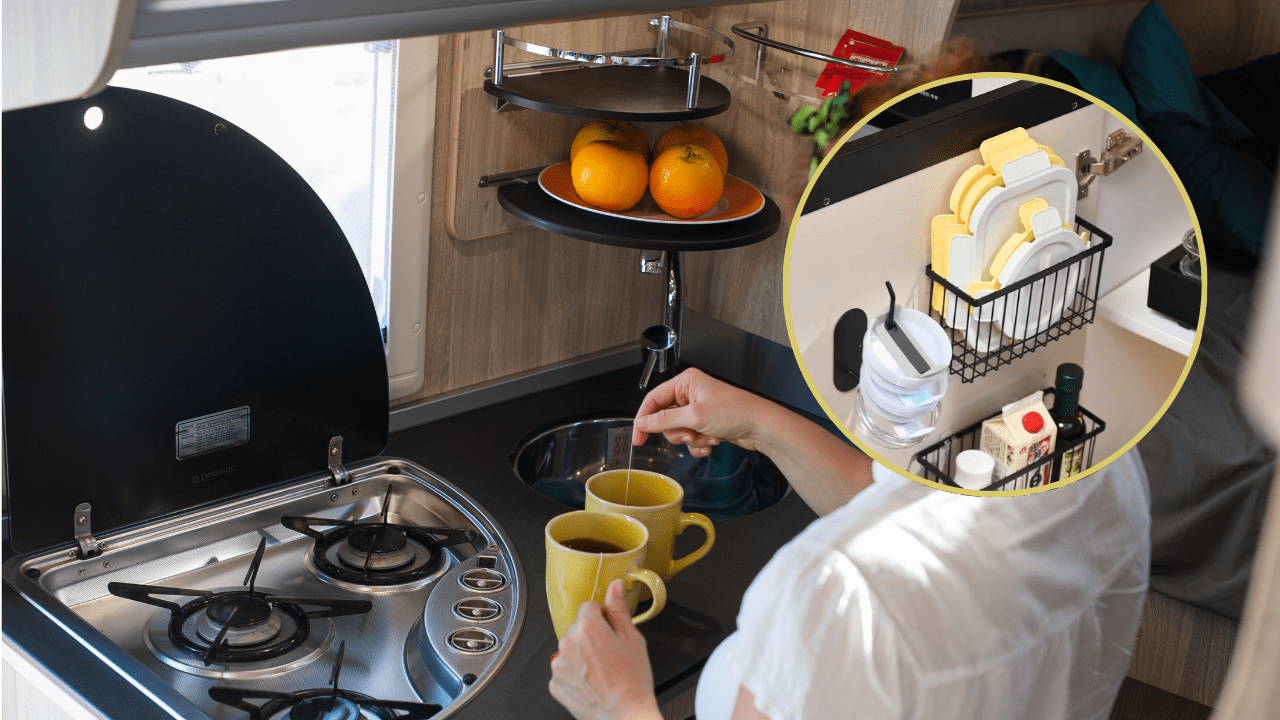 Tips to Maximize RV Countertop Space