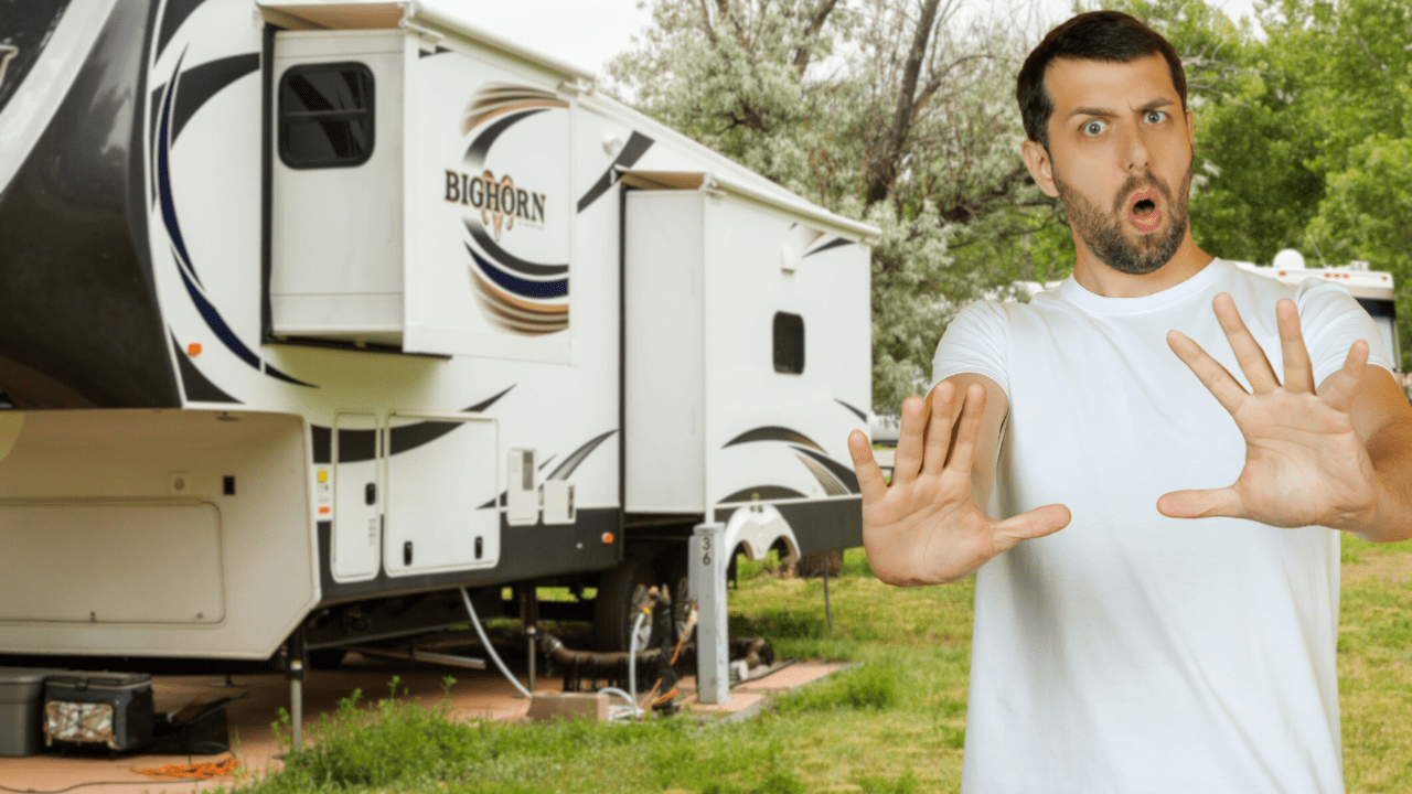 13 Things You Should Never Do in Your RV - Dreamstime Licensed 42128872