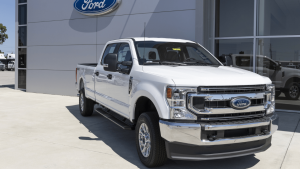 2021 Ford F-250 at a Ford Dealership