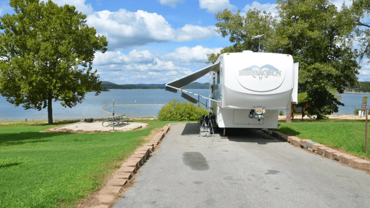 Featured Photo Campsite 10 at Baxter – via Recreation.gov