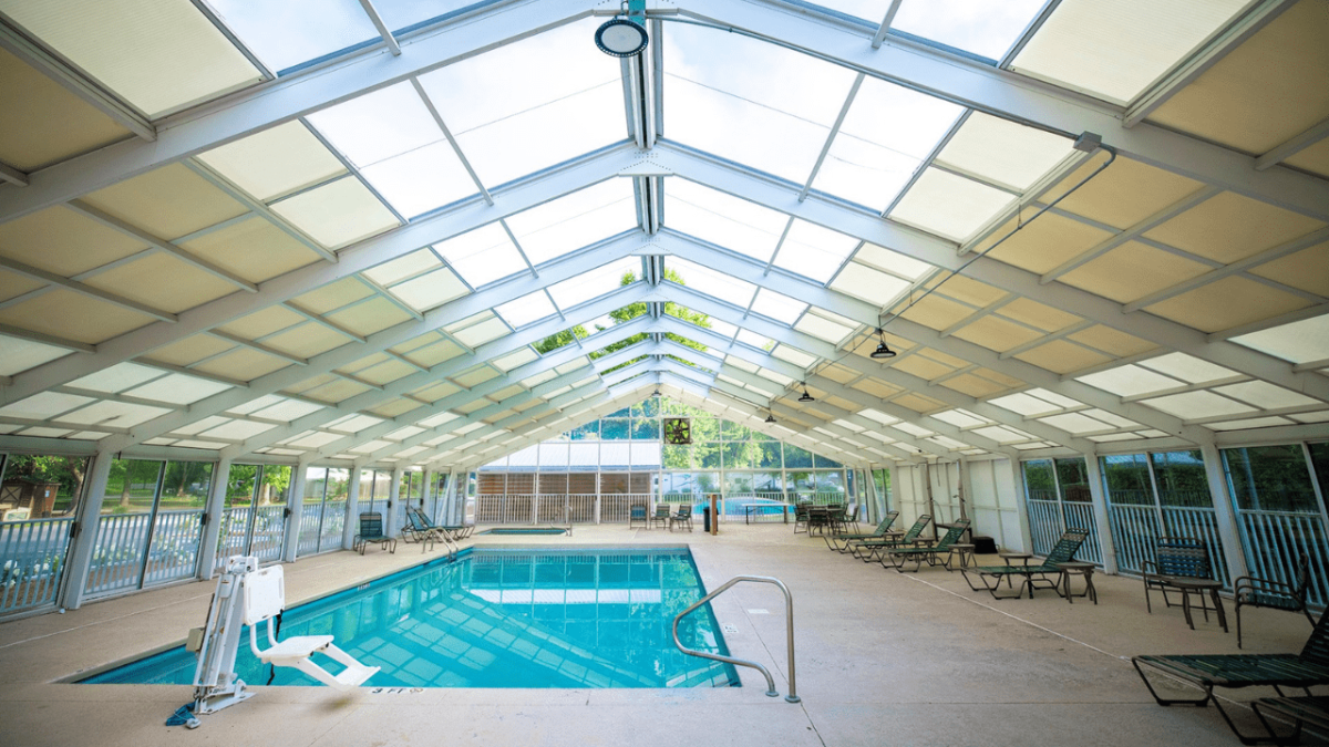 Cherokee Great Smokies KOA Holiday indoor pool