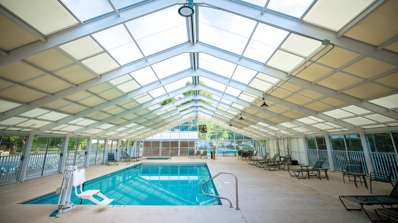 Cherokee Great Smokies KOA Holiday indoor pool