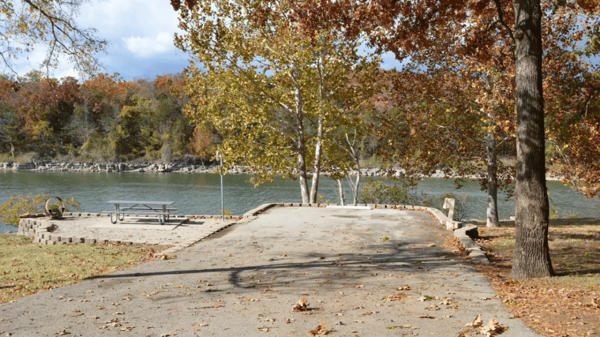 Campsite 13 at Cape Fair – via Recreation.gov