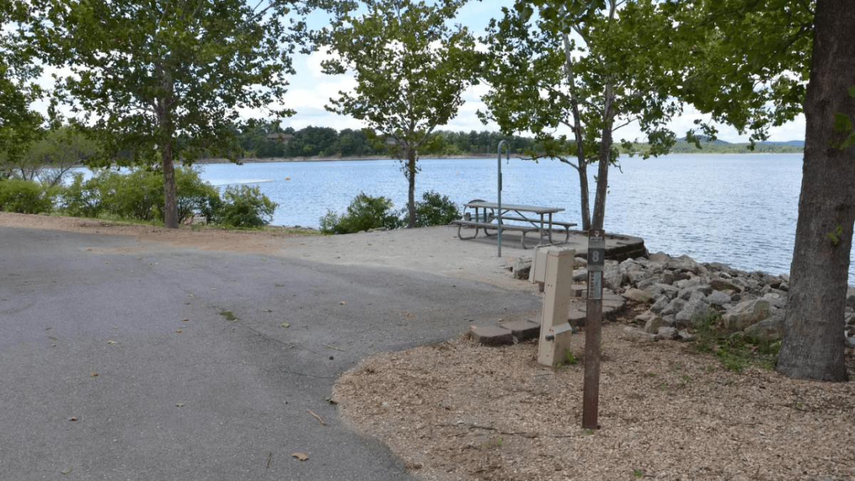 Photo Campsite 8 at Baxter – via Recreation.gov