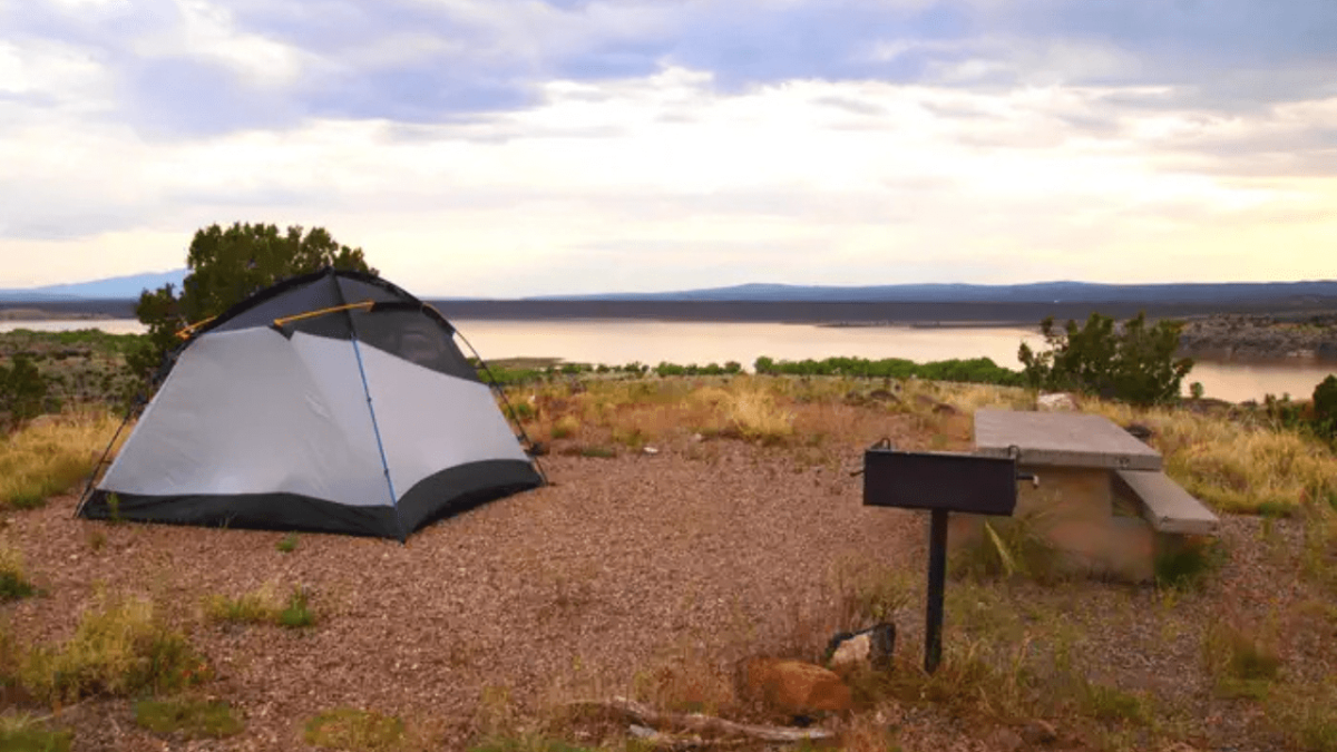 Campsite at Tetilla Peak Recreation Area – via Recreation.gov