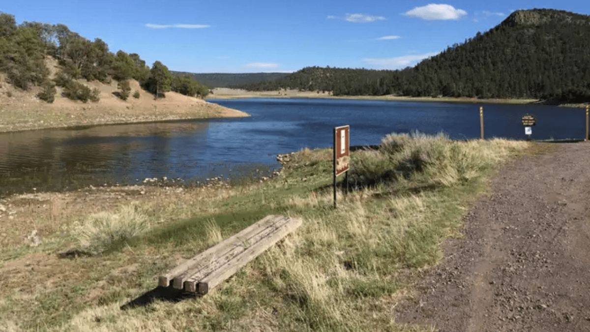 Quemado Lake near Juniper Campground – via USFS