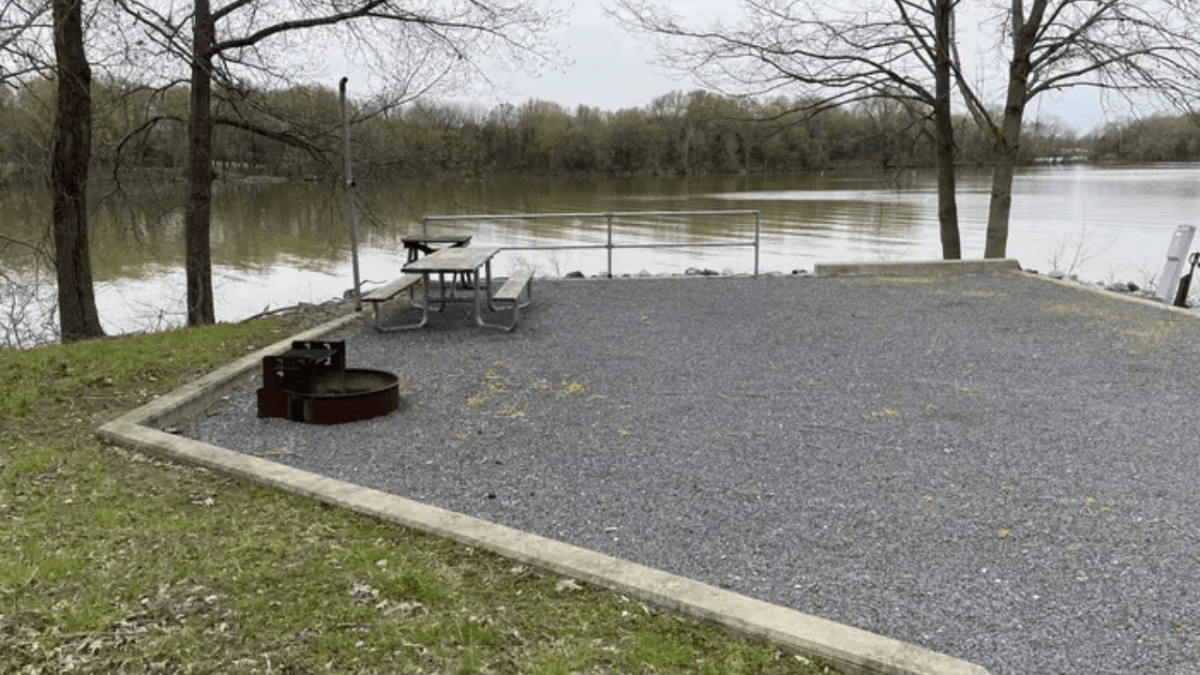 Photo Site 27 at Hurricane Creek Campground via Recreation.gov