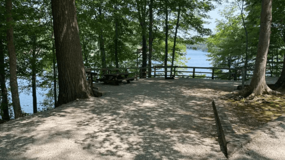 Photo Site 29 at Cumberland Point Campground via Recreation.gov