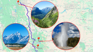 10 Day RV Itinerary Grand Teton Yellowstone and Glacier National Park