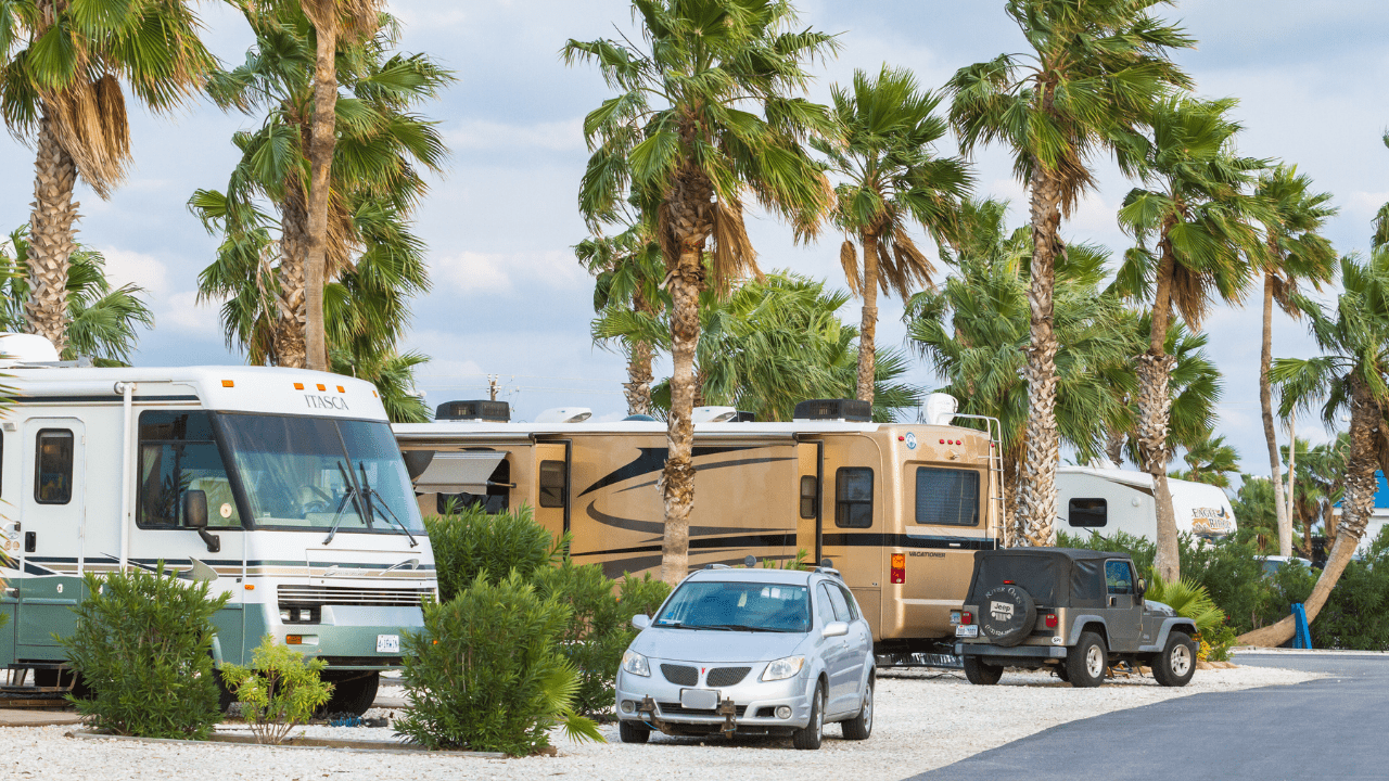 An RV Park in South Padre