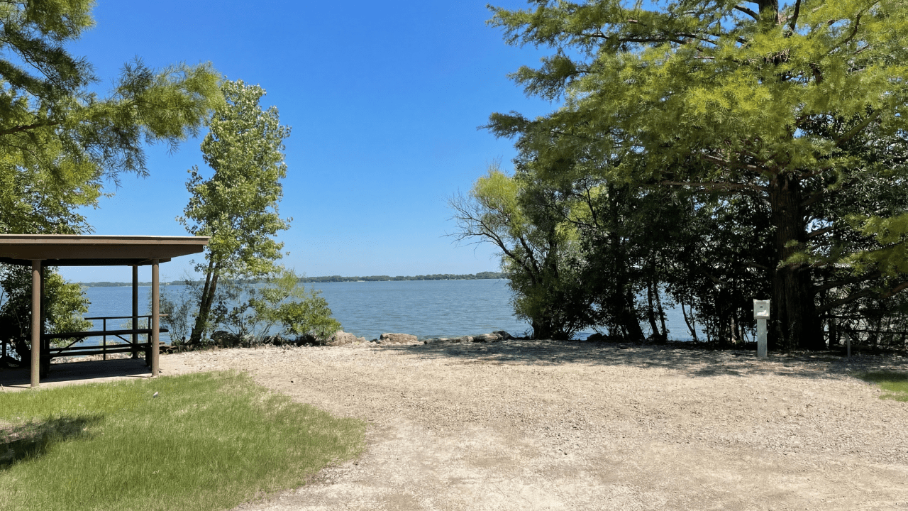 Site 19 at Hillsboro Cove Campground