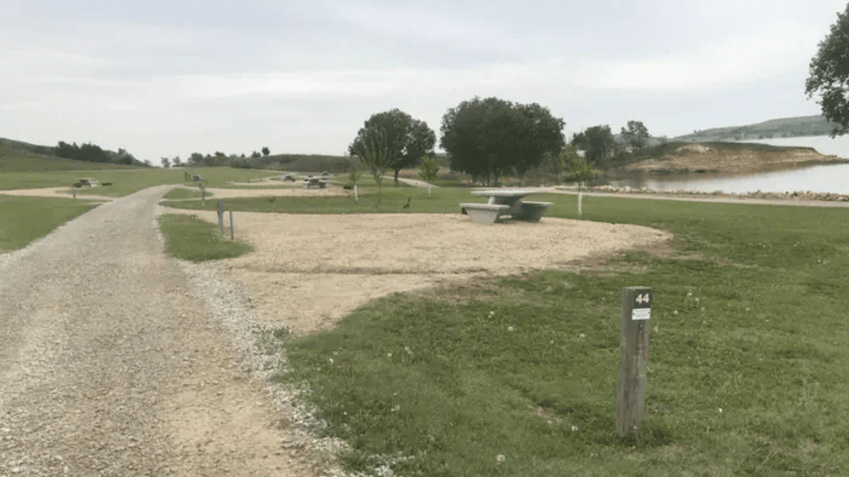 Site 44 at Lucas Park Campground via Recreation.gov