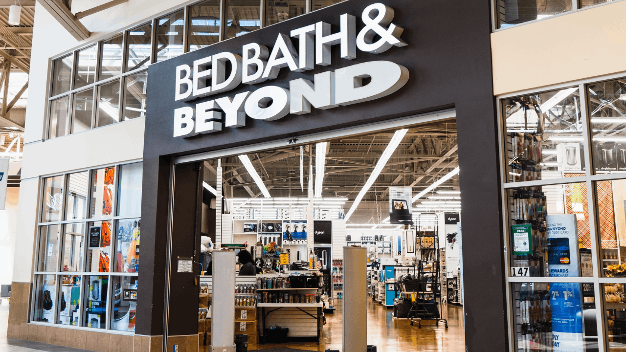 Bed Bath & Beyond store entrance