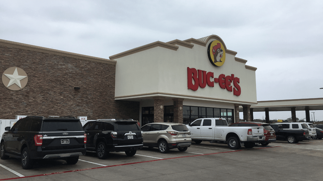 Buc-ee's Convenience Store Storefront in Waller, Texas