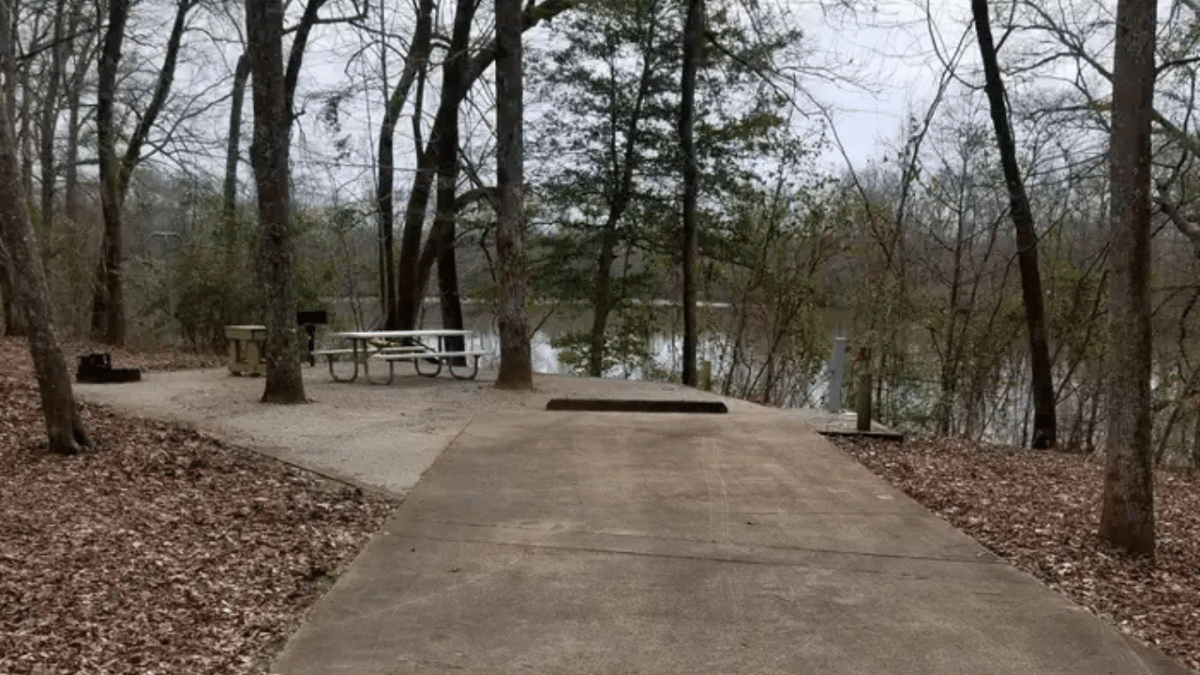 Photo Credit Site 10 – Forkland Campground via Recreation.gov