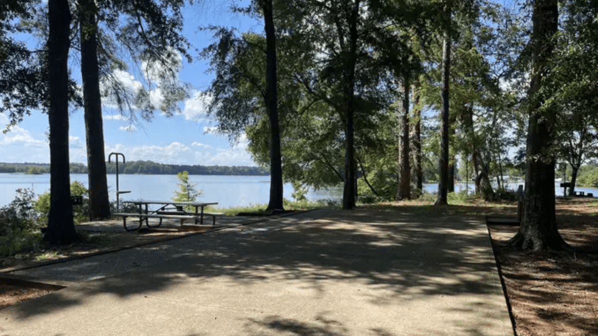 Site 32 – Millers Ferry Campground via Recreation.gov