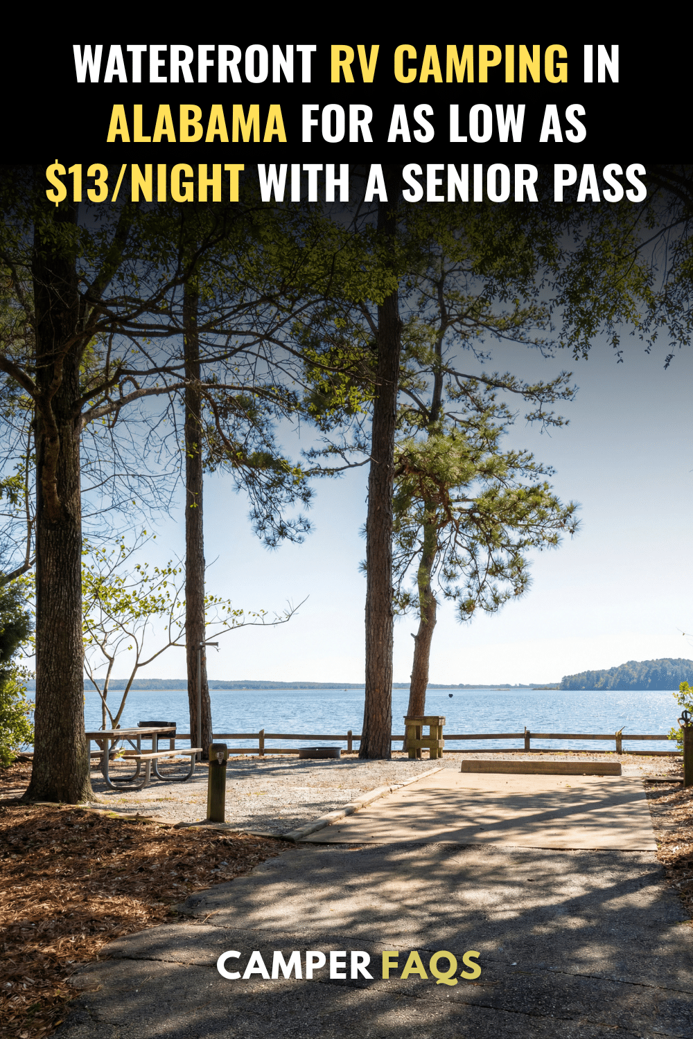 Waterfront RV Camping in Alabama for $28 or Less (As Low as $13/night)