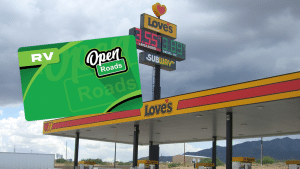 A Love's truck stop