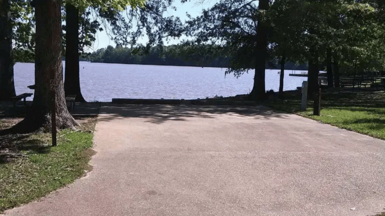 Site 82 - Blue Bluff Campground via Recreation.gov