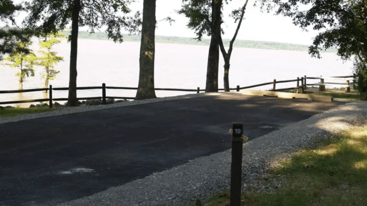 Site 19 - Hernando Point Campground via Recreation.gov