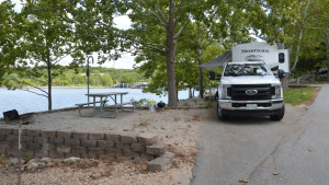 Site 7 Baxter Campground via Recreation.gov