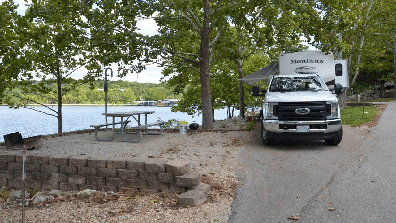Site 7 Baxter Campground via Recreation.gov