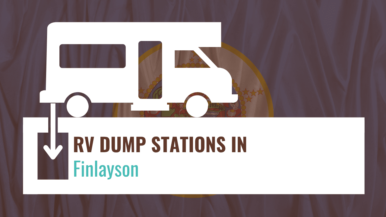 RV dump stations in Finlayson, Minnesota