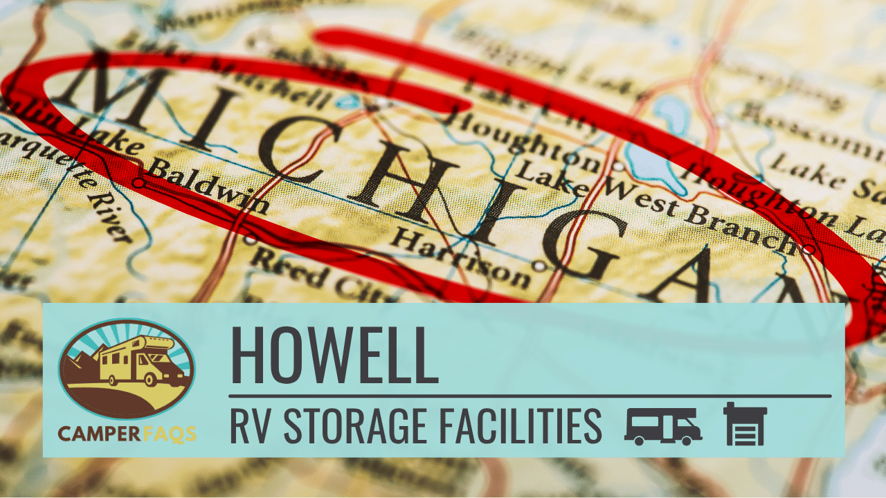 RV storage in Howell, Michigan