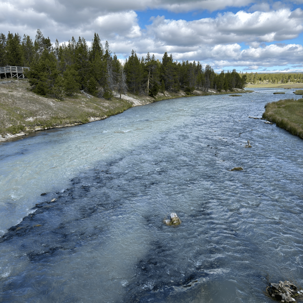 Firehole river USGS Public Domain