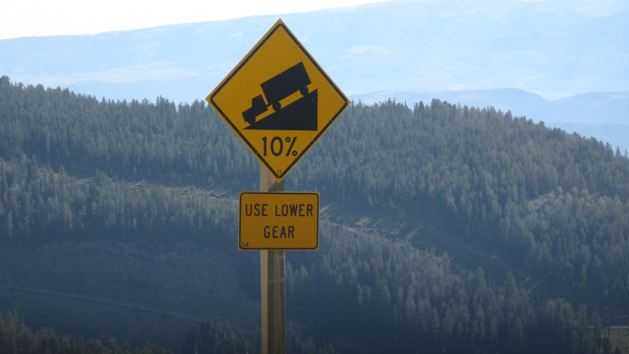 Teton Pass sign