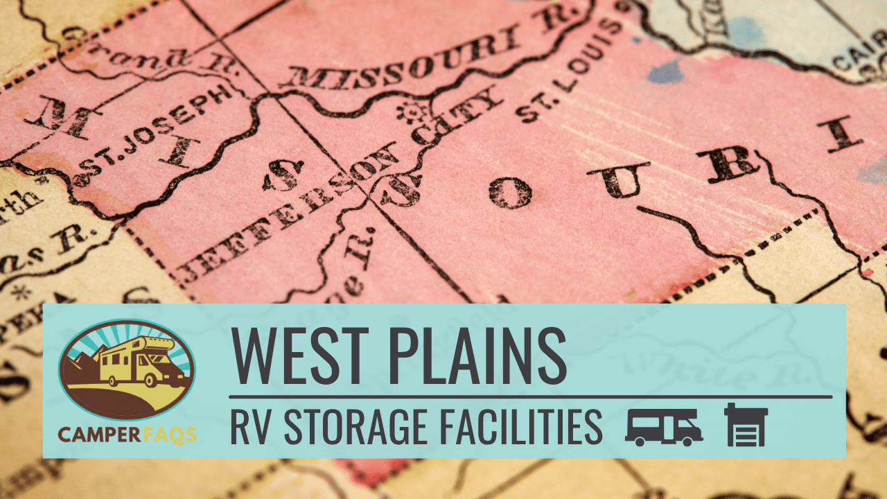 RV storage in West Plains, Missouri