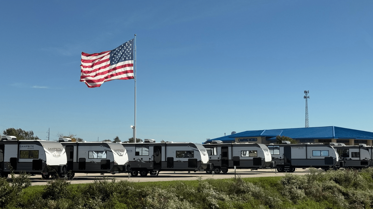 A Camping World location in Iowa