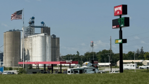 A Maverik gas station fuel pump