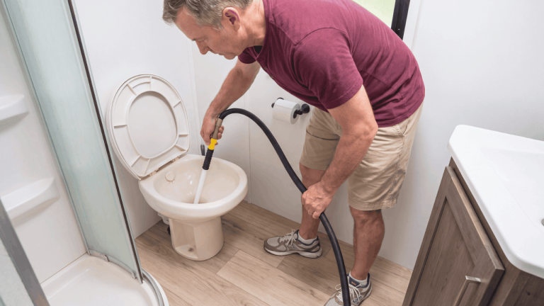 Do RV Black Tank Rinse Tools Actually Work? A Clear-Tank Test Shows Their Limits
