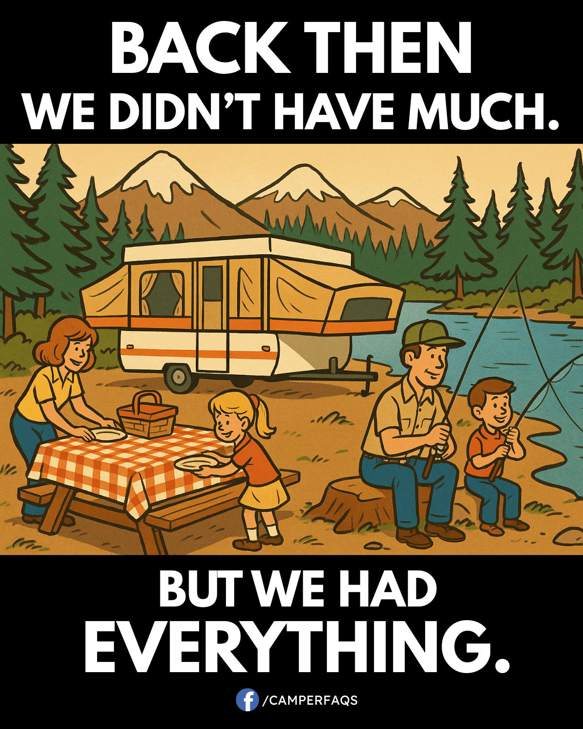 back then we didn't have much but we had everything - community